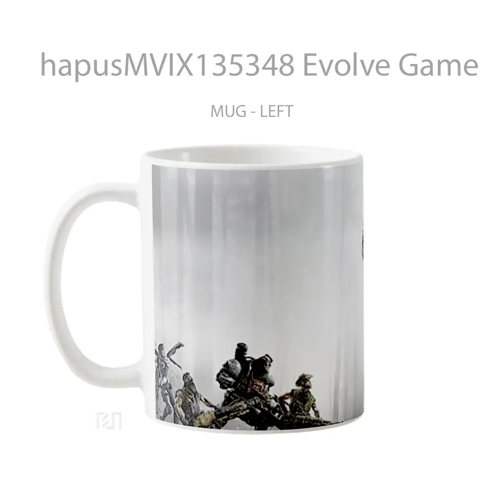 Mug Evolve Game Cangkir Gamer - All-side / Desain