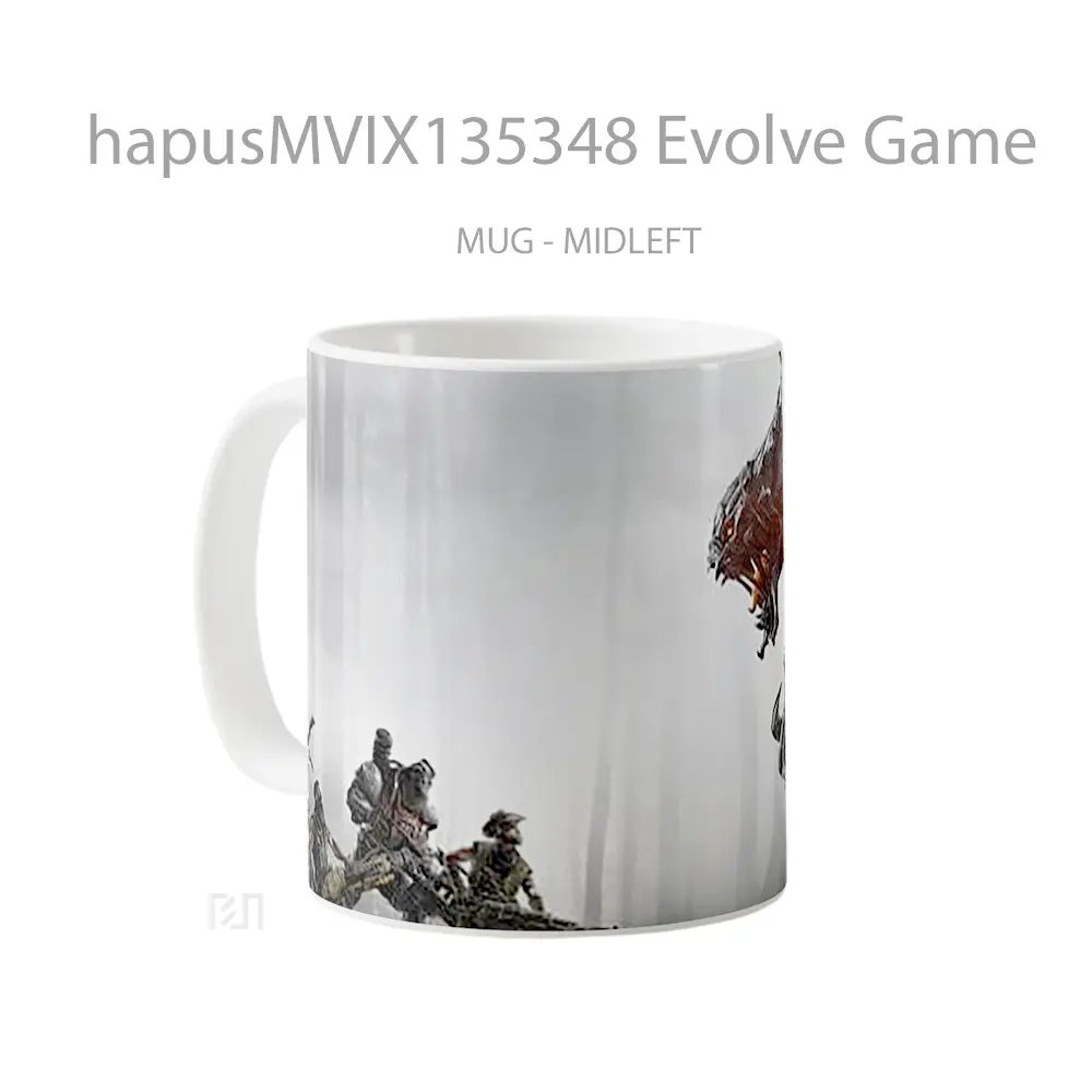 Mug Evolve Game Cangkir Gamer - All-side / Desain