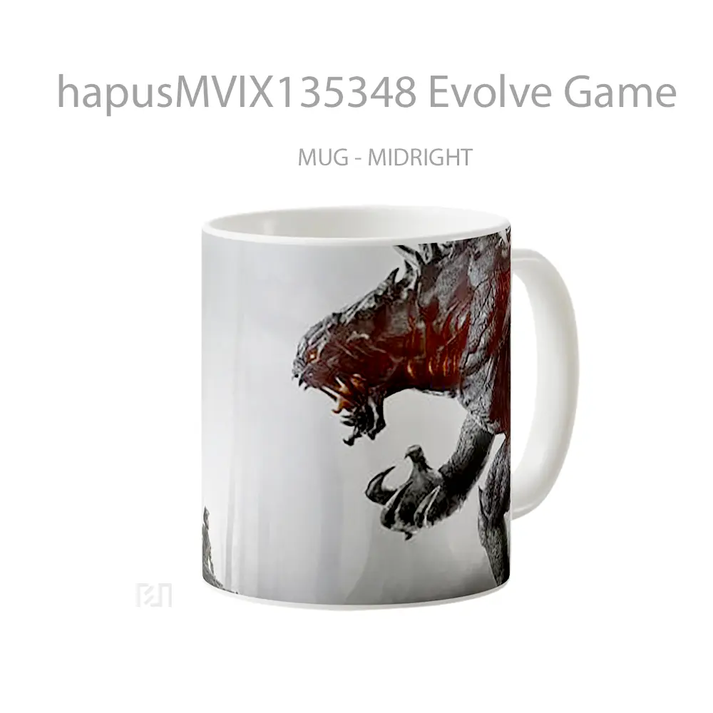 Mug Evolve Game Cangkir Gamer - All-side / Desain