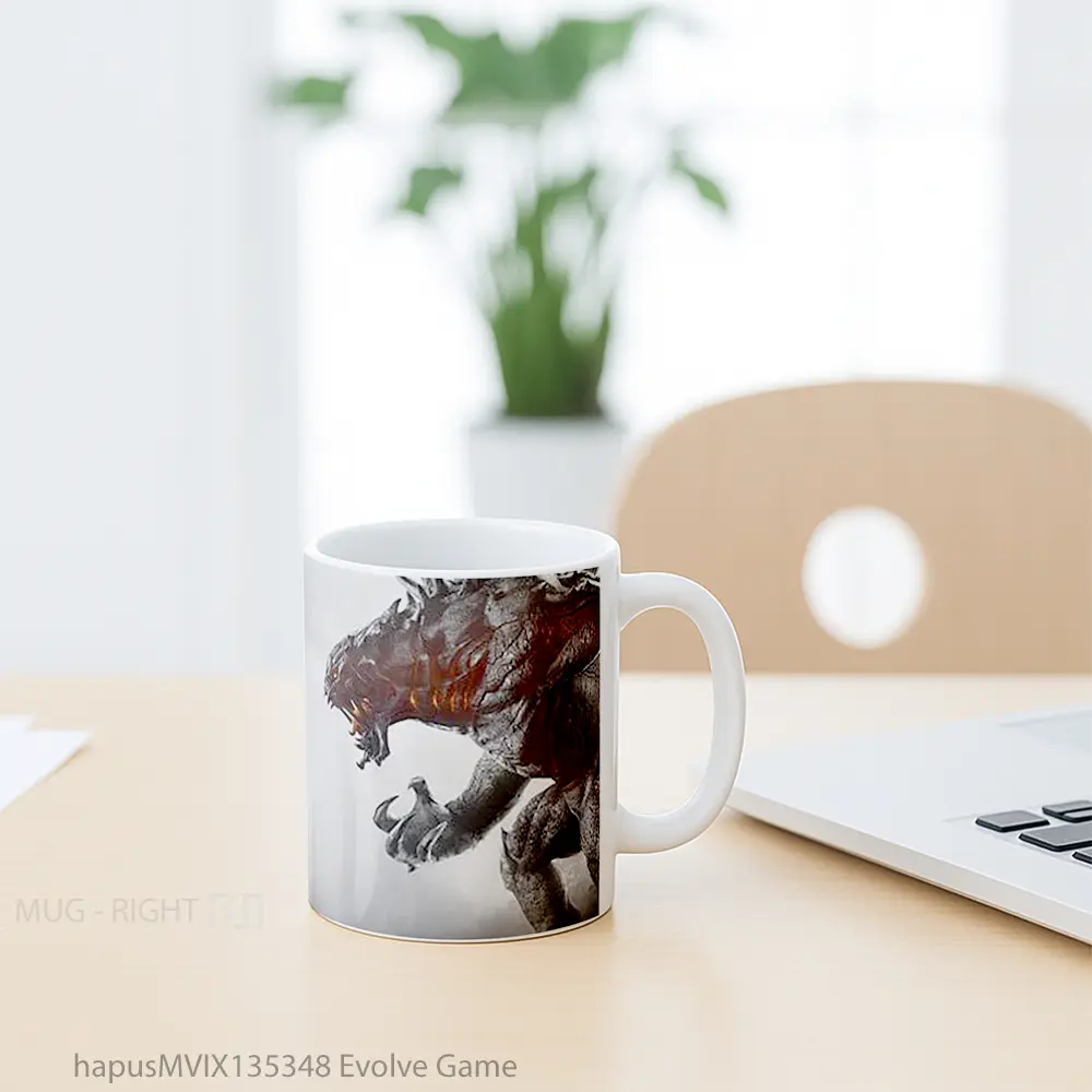 Mug Evolve Game Cangkir Gamer - All-side / Desain