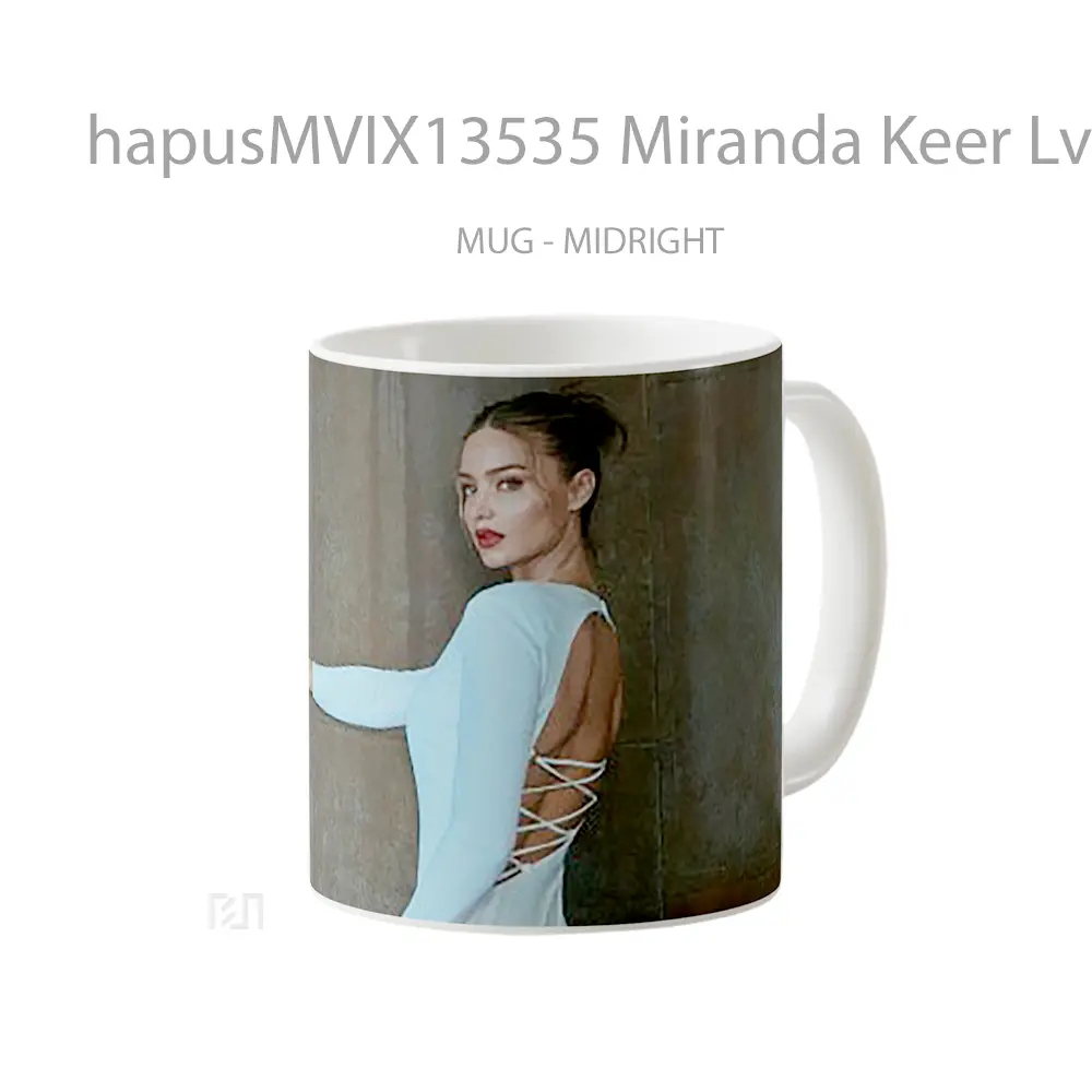 Mug Miranda Keer Lvr Magazine Gelas Keramik Unik - All-side / Desain
