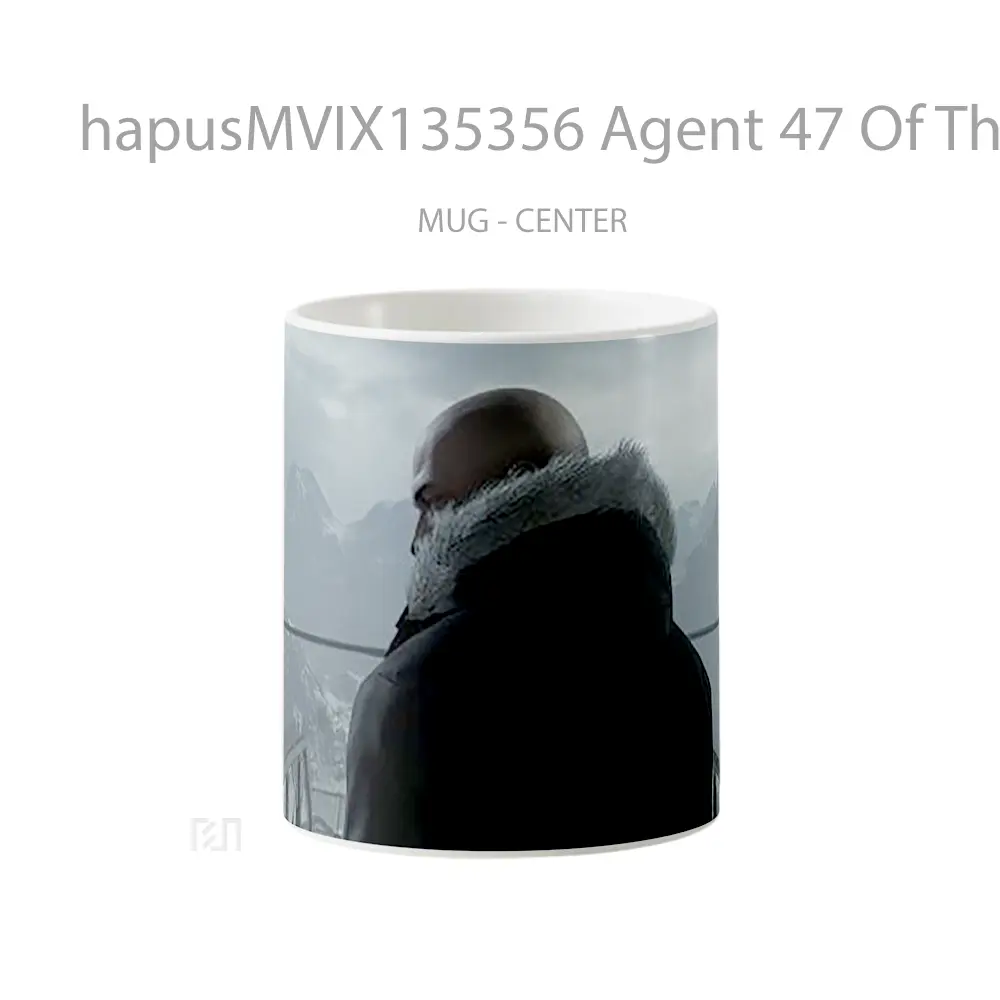 Mug Agent 47 Of The Game Hitman Cangkir Gamer