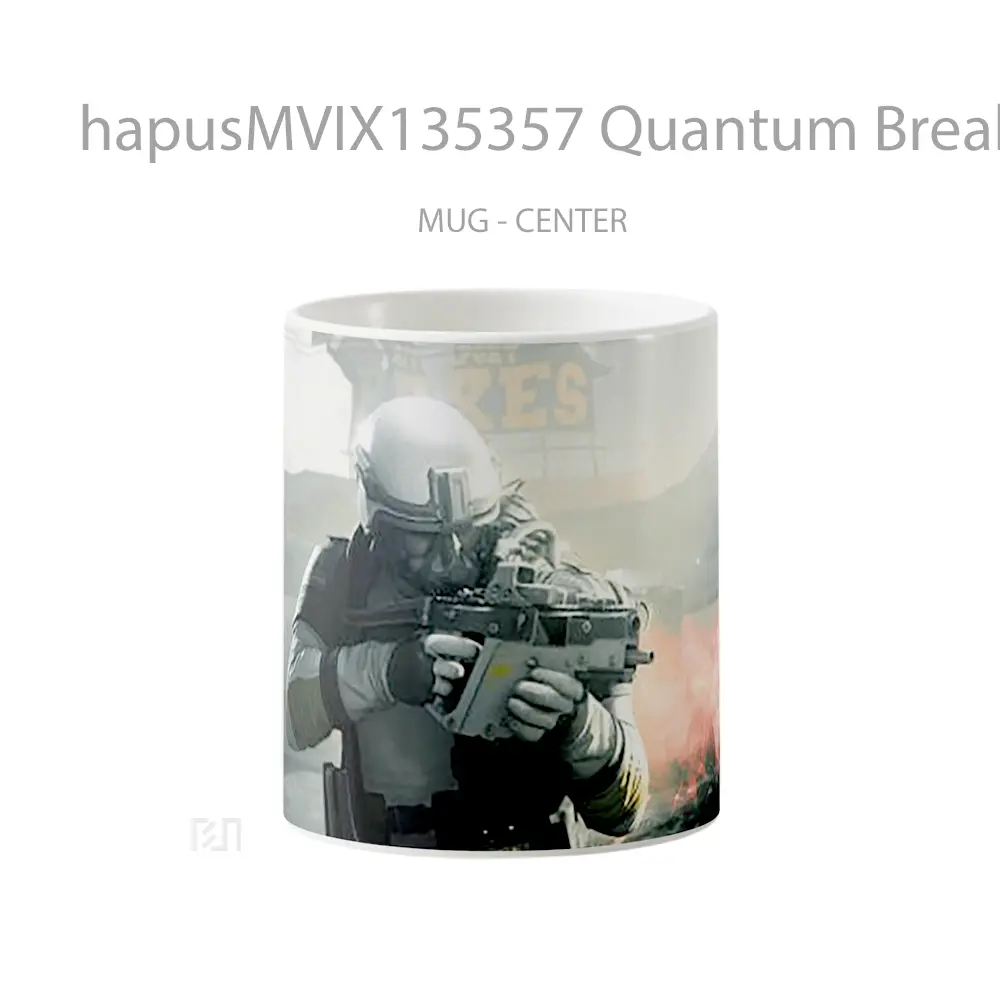 Mug Quantum Break Gelas Keramik Unik