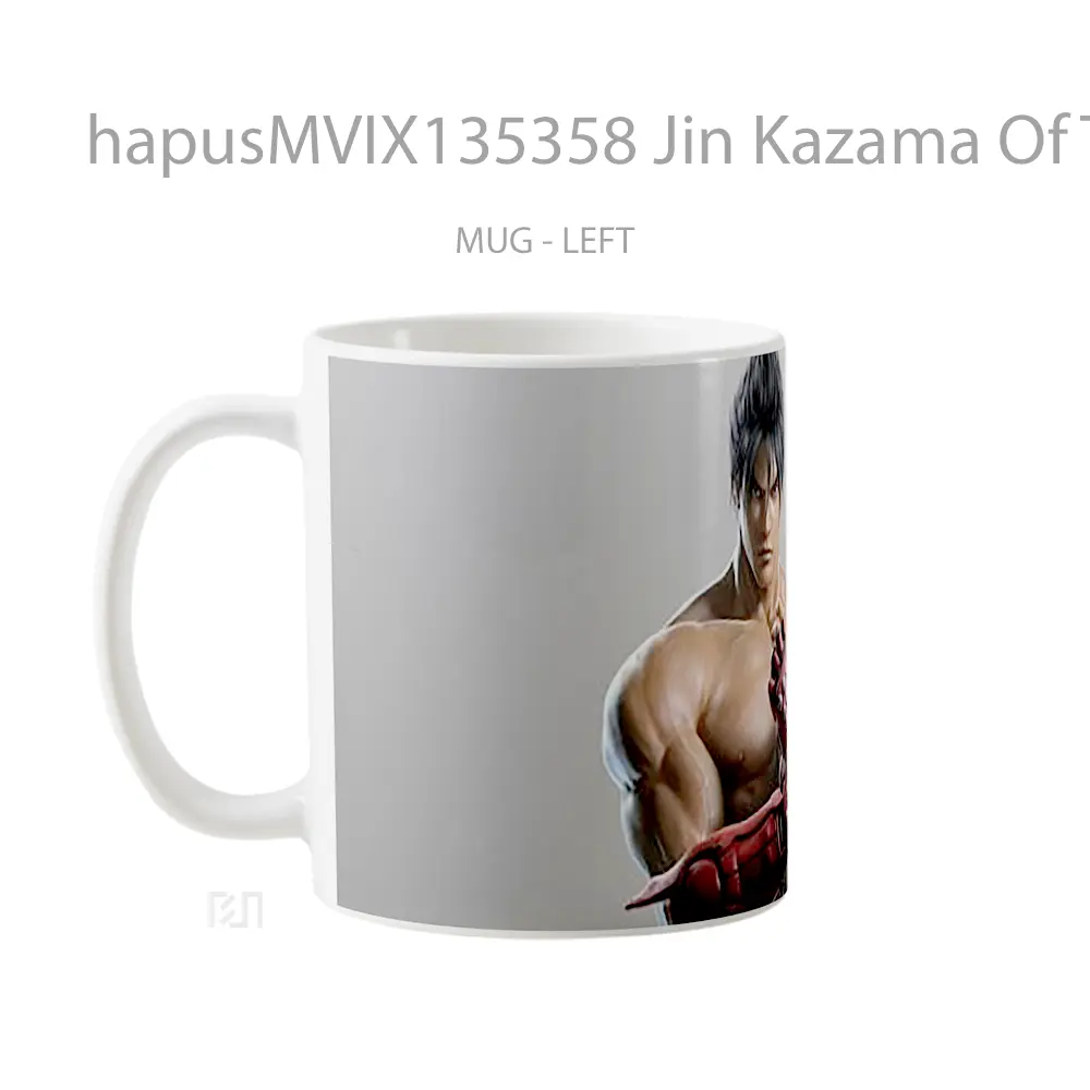 Mug Jin Kazama Of Tekken Gelas Keramik Unik - All-side / Desain