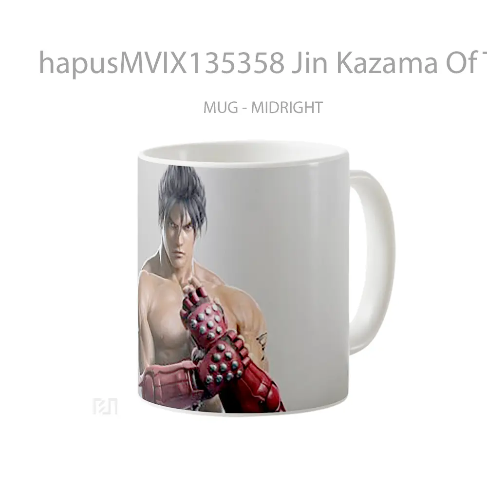 Mug Jin Kazama Of Tekken Gelas Keramik Unik - All-side / Desain
