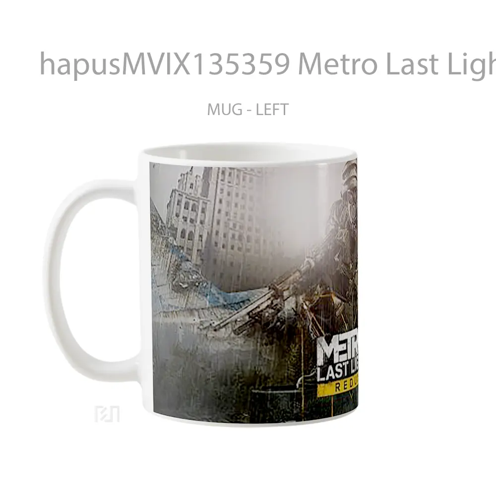 Mug Metro Last Light Redux Gelas Keramik Unik - All-side / Desain