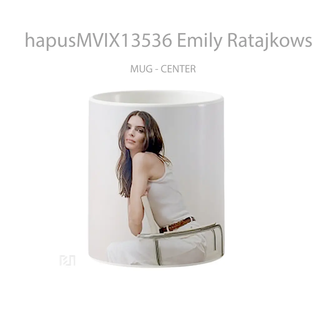 Mug Emily Ratajkowski Garzia Uk Gelas Keramik Unik