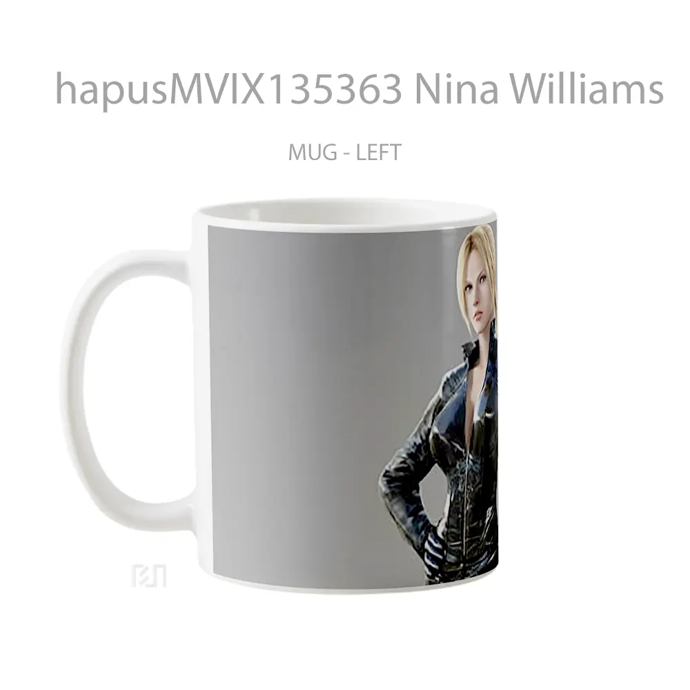Mug Nina Williams Gelas Keramik Unik - All-side / Desain