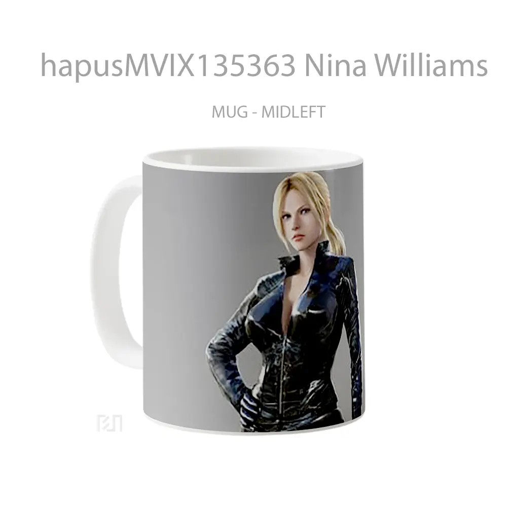Mug Nina Williams Gelas Keramik Unik - All-side / Desain