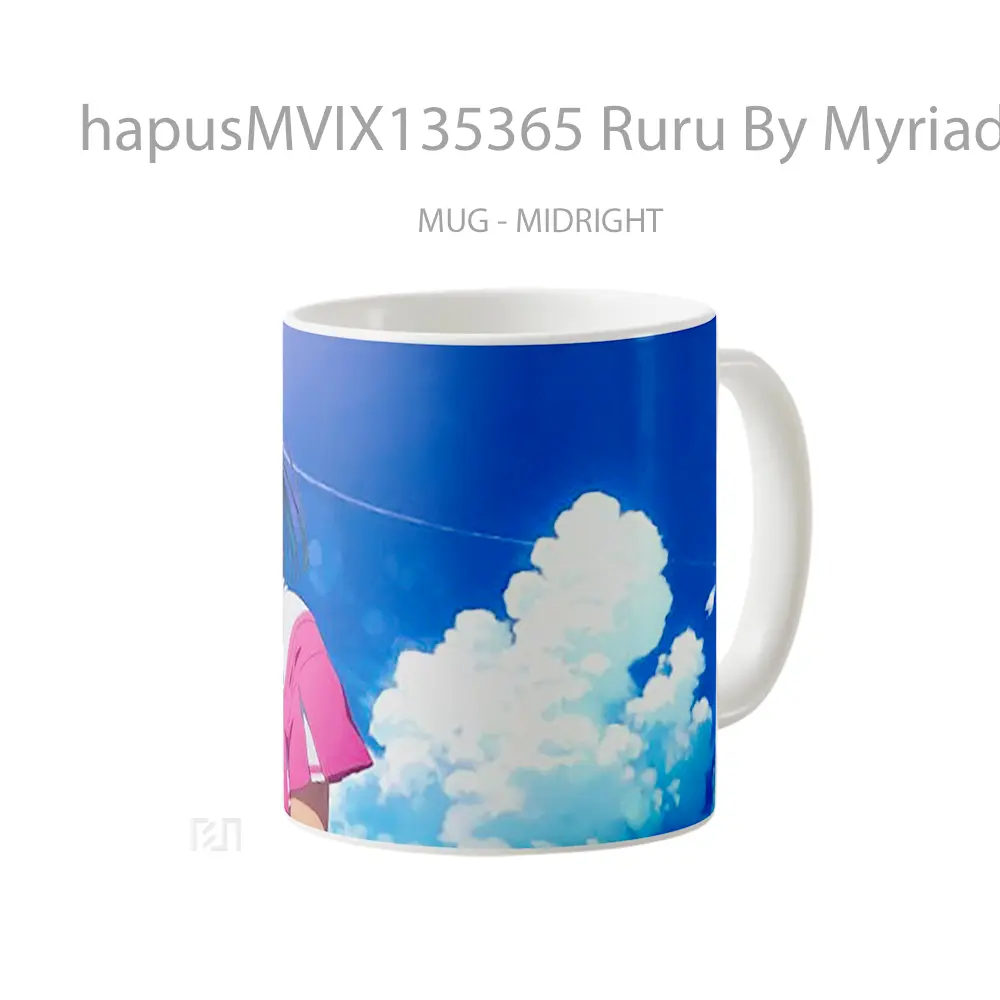 Mug Ruru By Myriad Colors Phantom World Gelas Keramik Unik - All-side / Desain