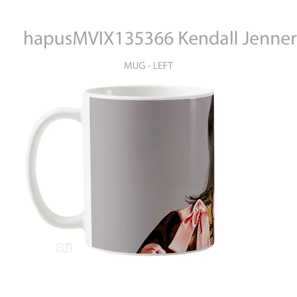 Mug Kendall Jenner At Us Vogue Gelas Selebriti - All-side / Desain