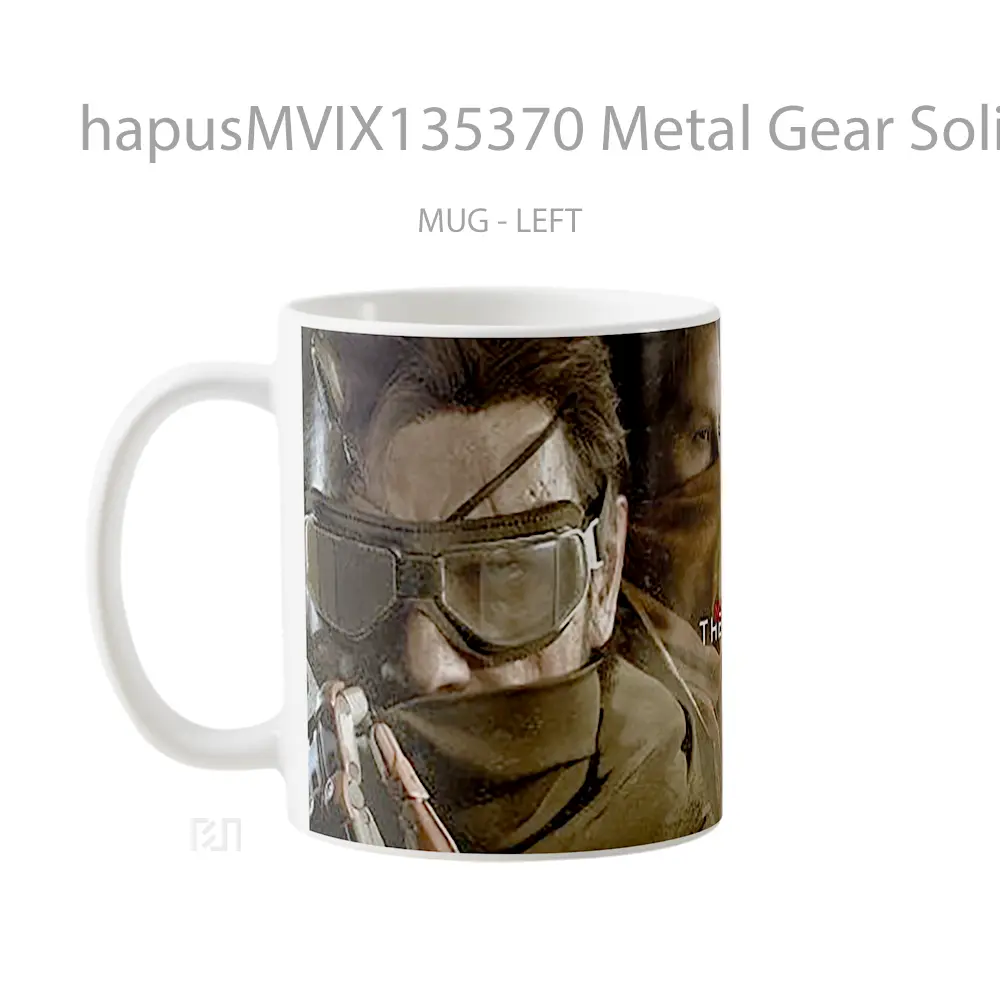 Mug Metal Gear Solid V The Phantom Pain Gelas Keramik Unik - All-side / Desain