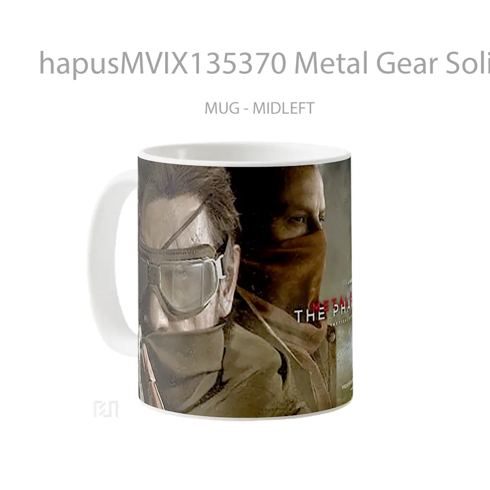 Mug Metal Gear Solid V The Phantom Pain Gelas Keramik Unik - All-side / Desain