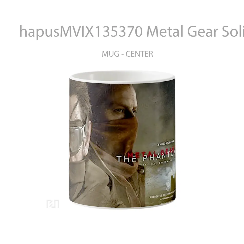 Mug Metal Gear Solid V The Phantom Pain Gelas Keramik Unik