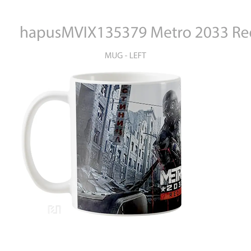 Mug Metro 2033 Redux Gelas Keramik Unik - All-side / Desain