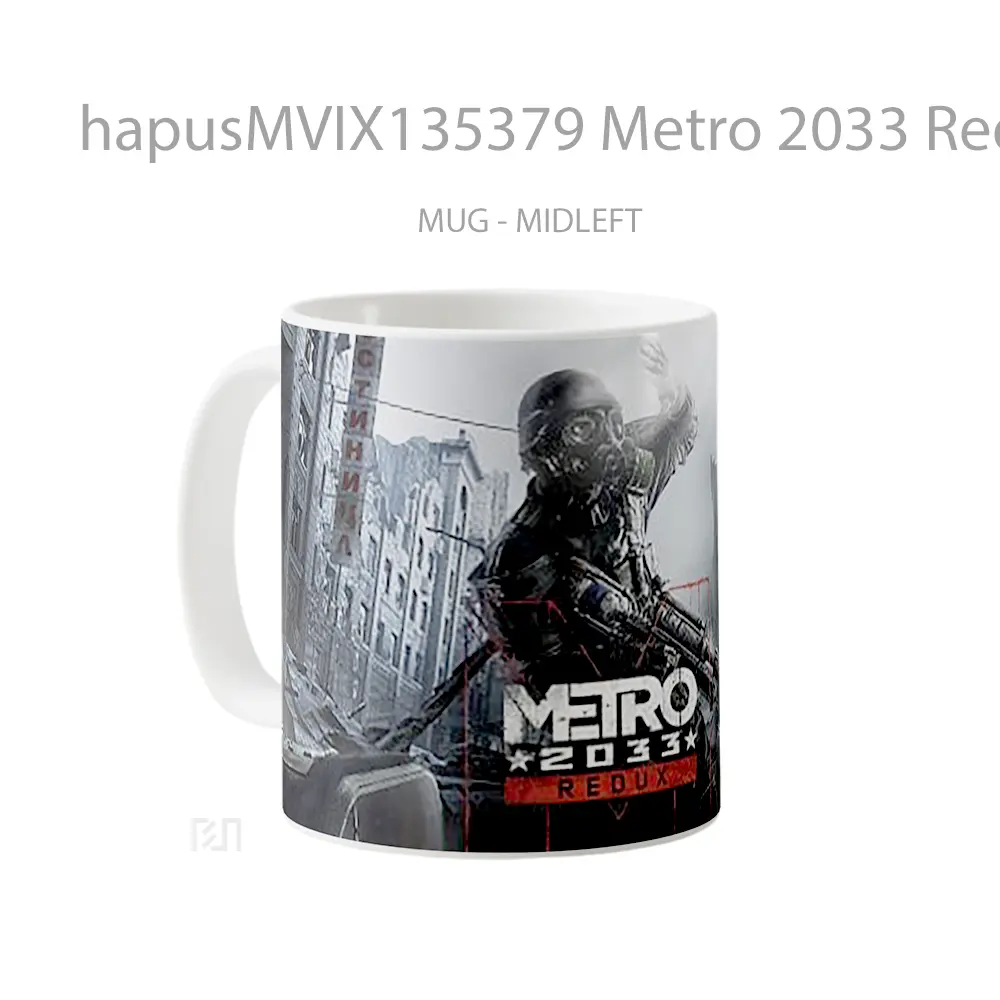 Mug Metro 2033 Redux Gelas Keramik Unik - All-side / Desain
