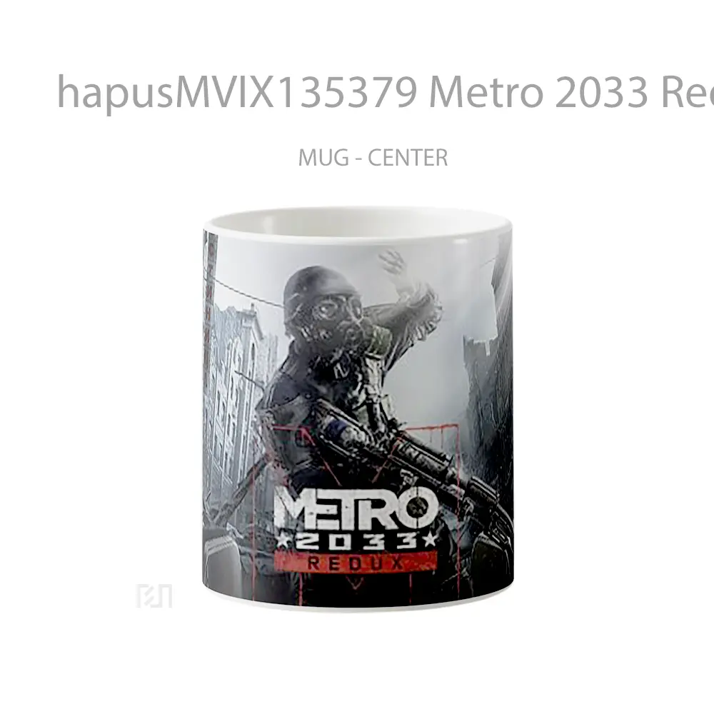 Mug Metro 2033 Redux Gelas Keramik Unik