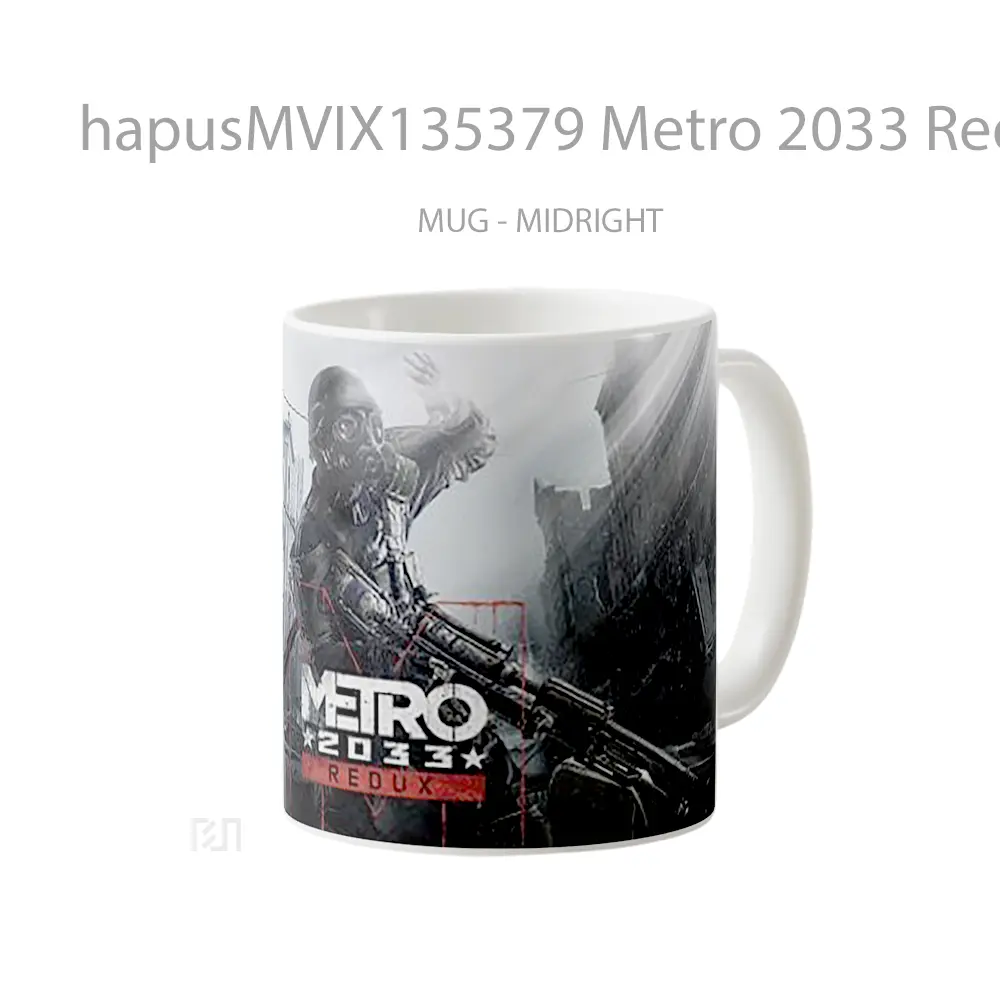Mug Metro 2033 Redux Gelas Keramik Unik - All-side / Desain