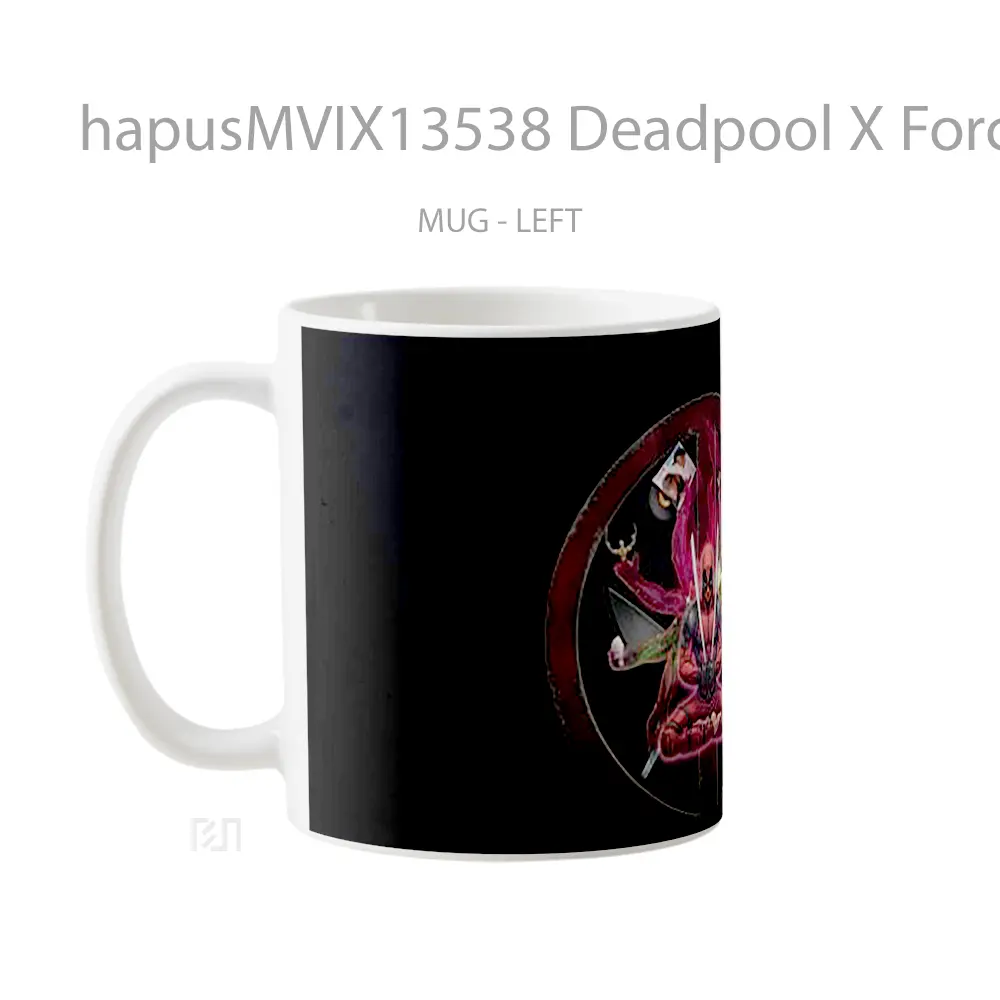 Mug Deadpool X Force V1 Gelas Superhero - All-side / Desain