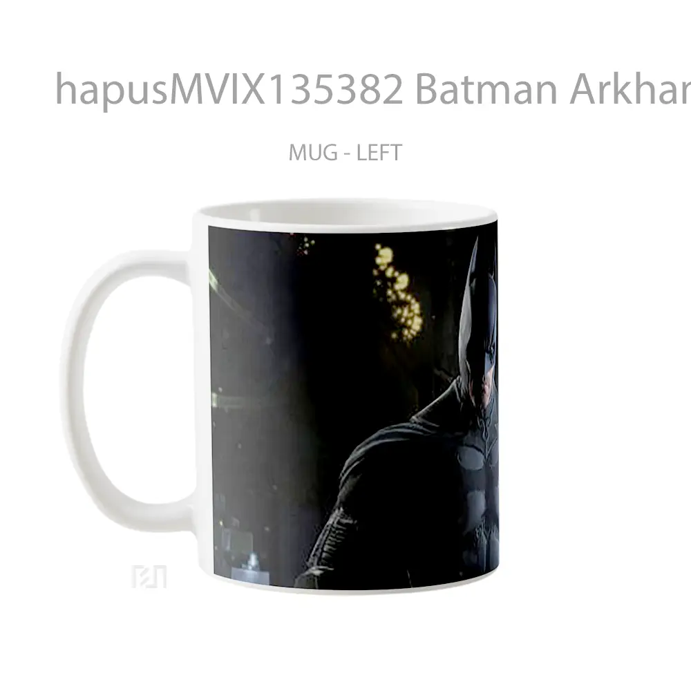 Mug Batman Arkham Origins V1 Gelas Superhero - All-side / Desain