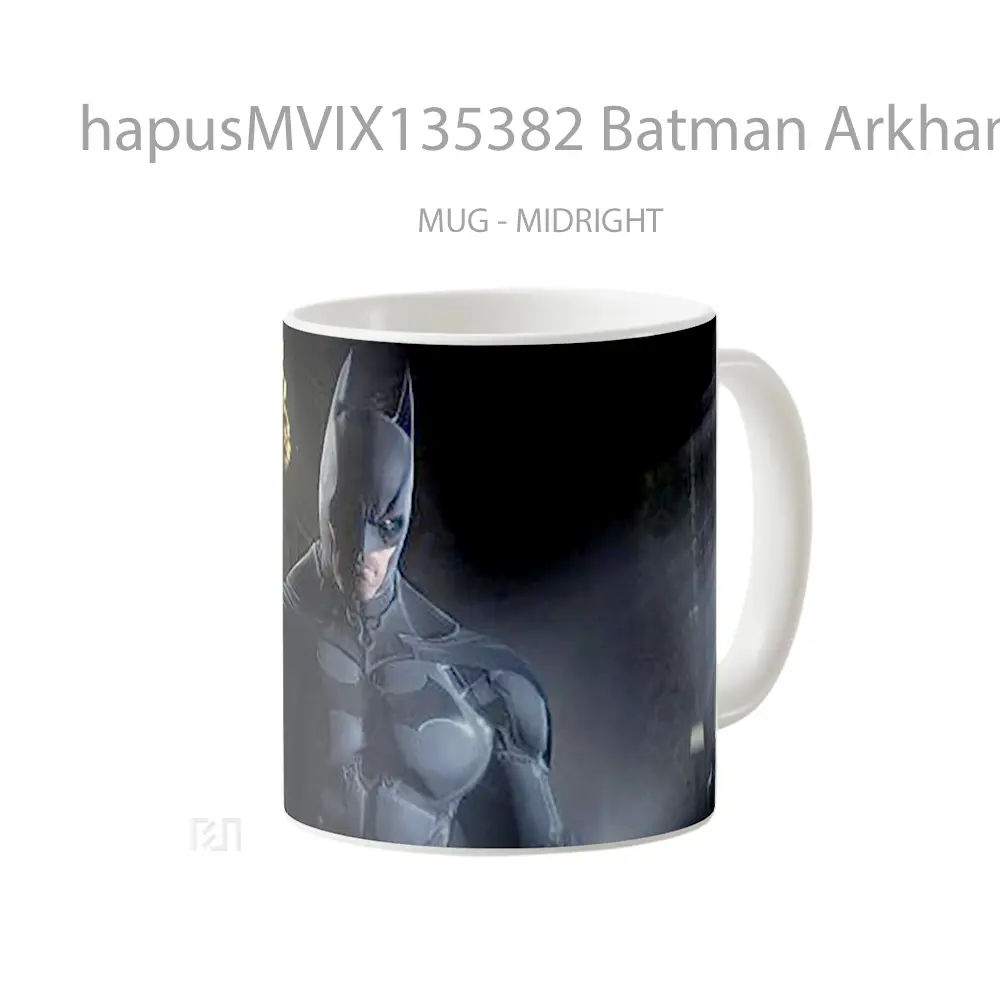 Mug Batman Arkham Origins V1 Gelas Superhero - All-side / Desain