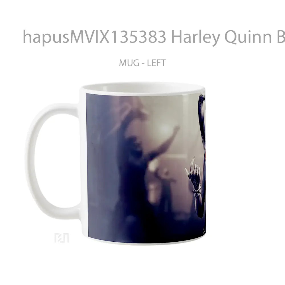Mug Harley Quinn Batman Arkham City Gelas Superhero - All-side / Desain