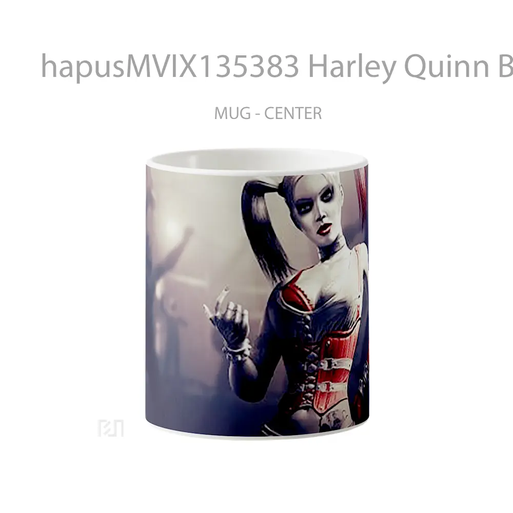 Mug Harley Quinn Batman Arkham City Gelas Superhero