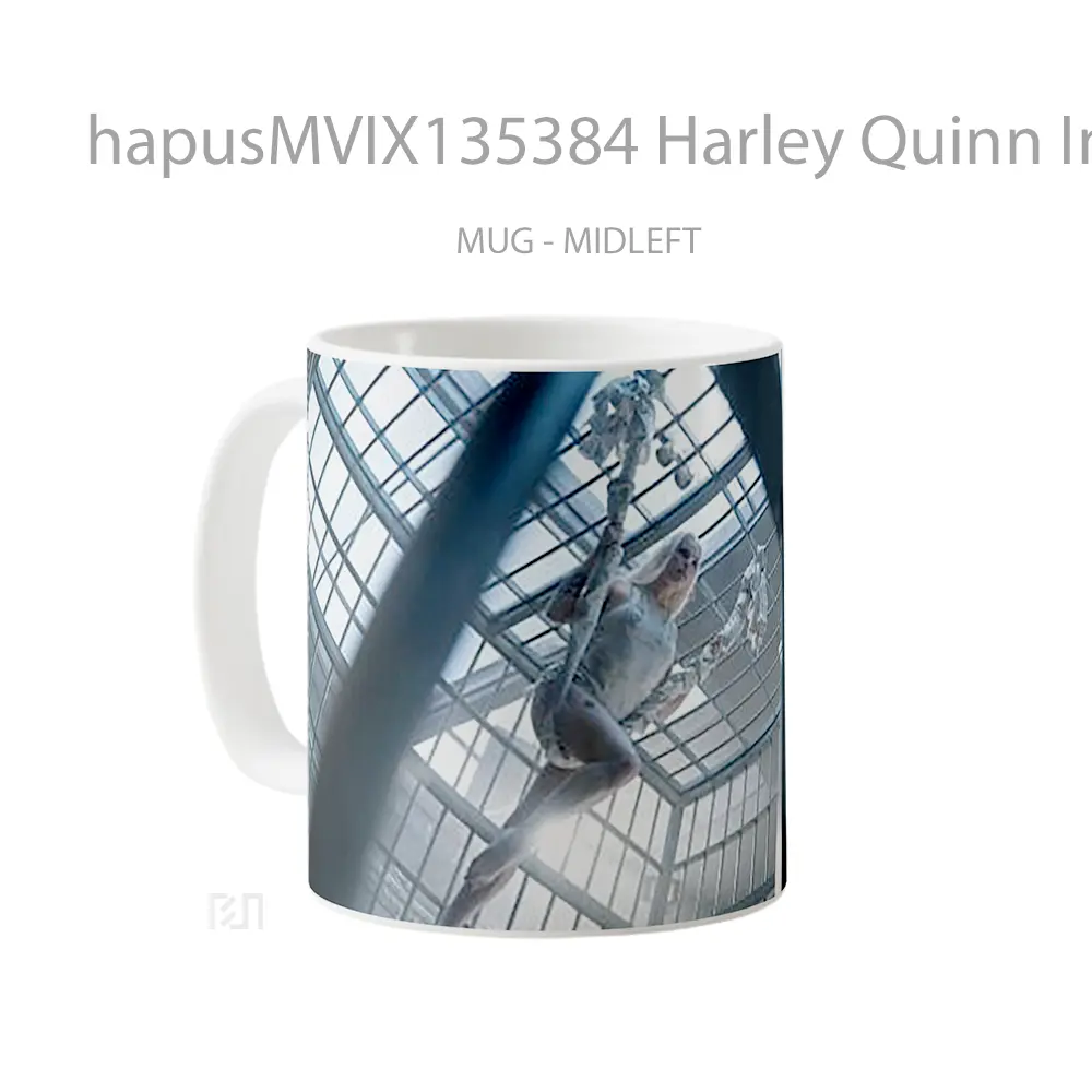 Mug Harley Quinn In Prison Suicide Squad Gelas Keramik Unik - All-side / Desain