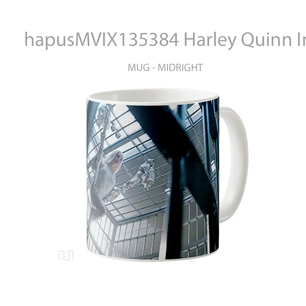 Mug Harley Quinn In Prison Suicide Squad Gelas Keramik Unik - All-side / Desain