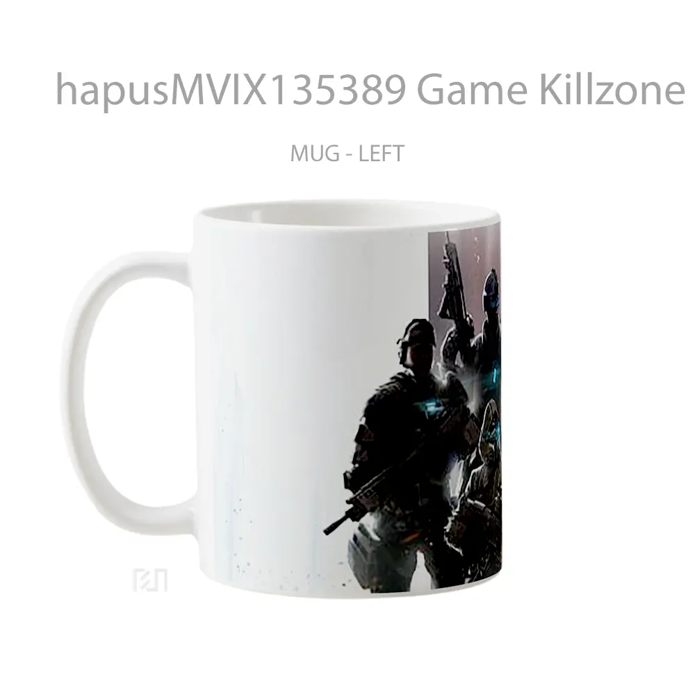 Mug Game Killzone Shadow Fall V1 Cangkir Gamer - All-side / Desain