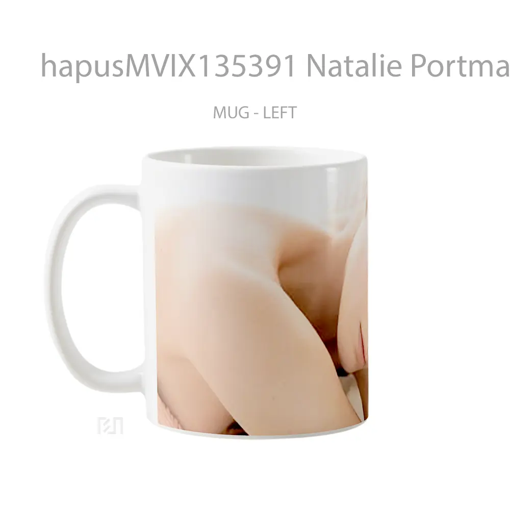 Mug Natalie Portman V2 Gelas Selebriti - All-side / Desain