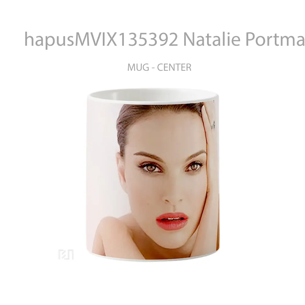 Mug Natalie Portman V3 Gelas Selebriti