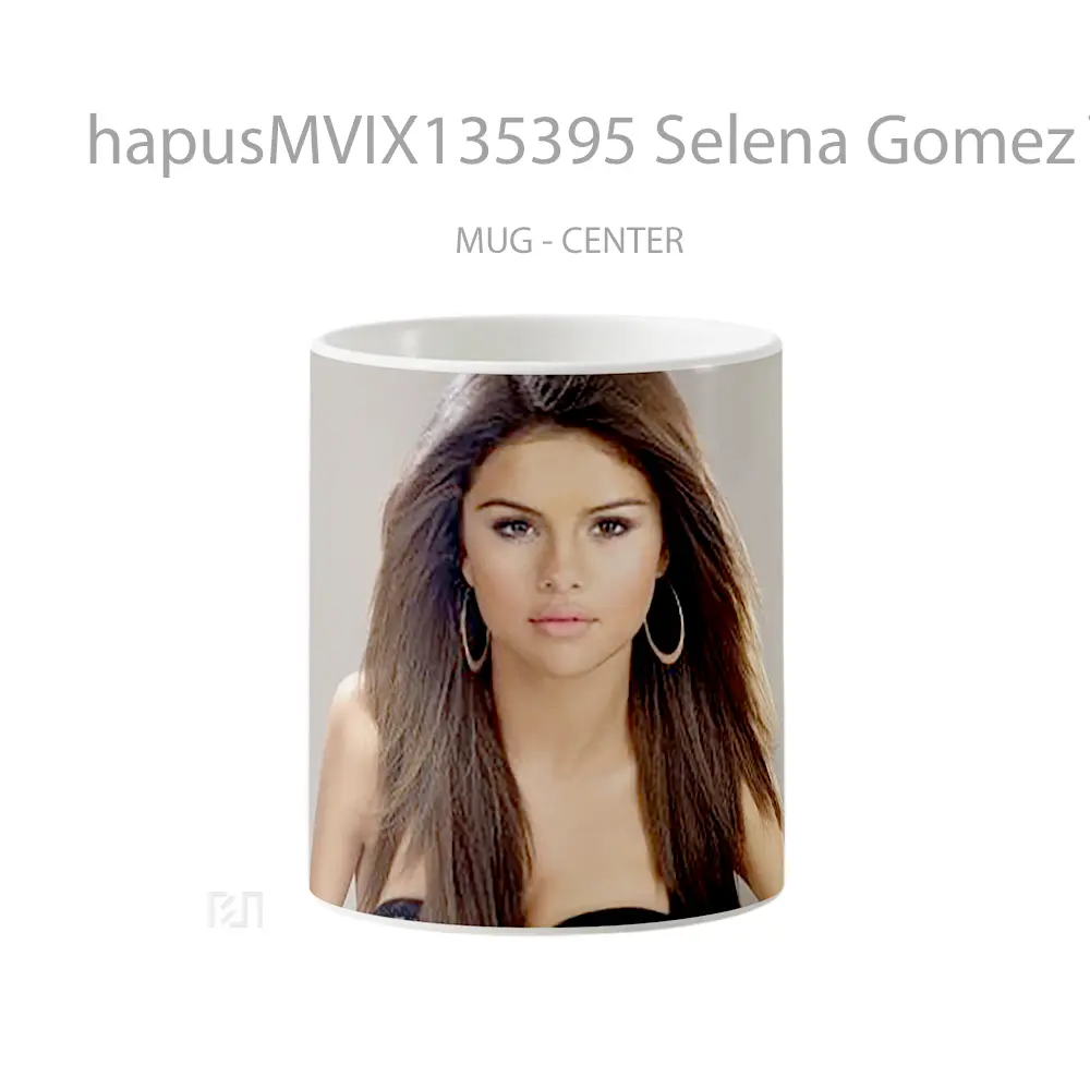 Mug Selena Gomez V2 Gelas Selebriti