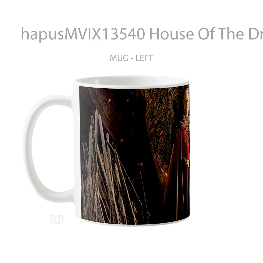 Mug House Of The Dragon Gelas Fantasi - All-side / Desain