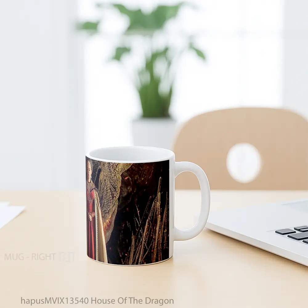 Mug House Of The Dragon Gelas Fantasi - All-side / Desain