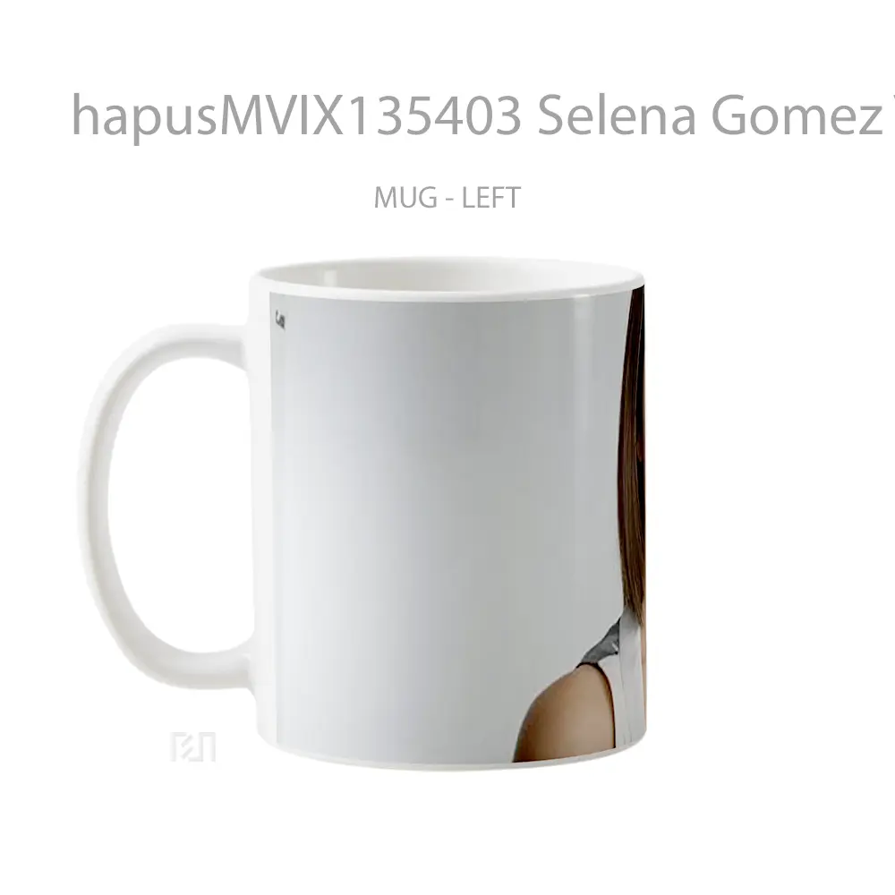Mug Selena Gomez V3 Gelas Selebriti - All-side / Desain