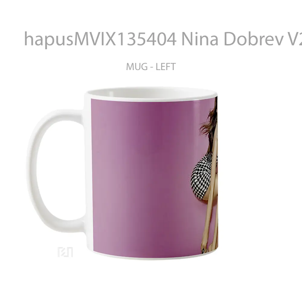 Mug Nina Dobrev V2 Gelas Keramik Unik - All-side / Desain