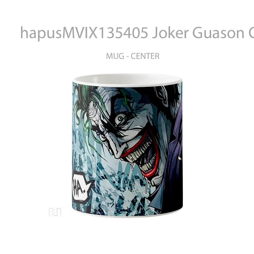 Mug Joker Guason Comic Gelas Superhero
