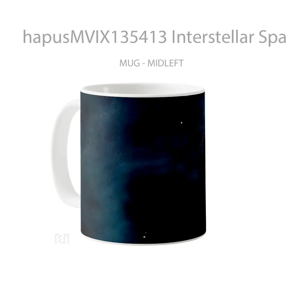Mug Interstellar Space Universe Gelas Astronomi - All-side / Desain