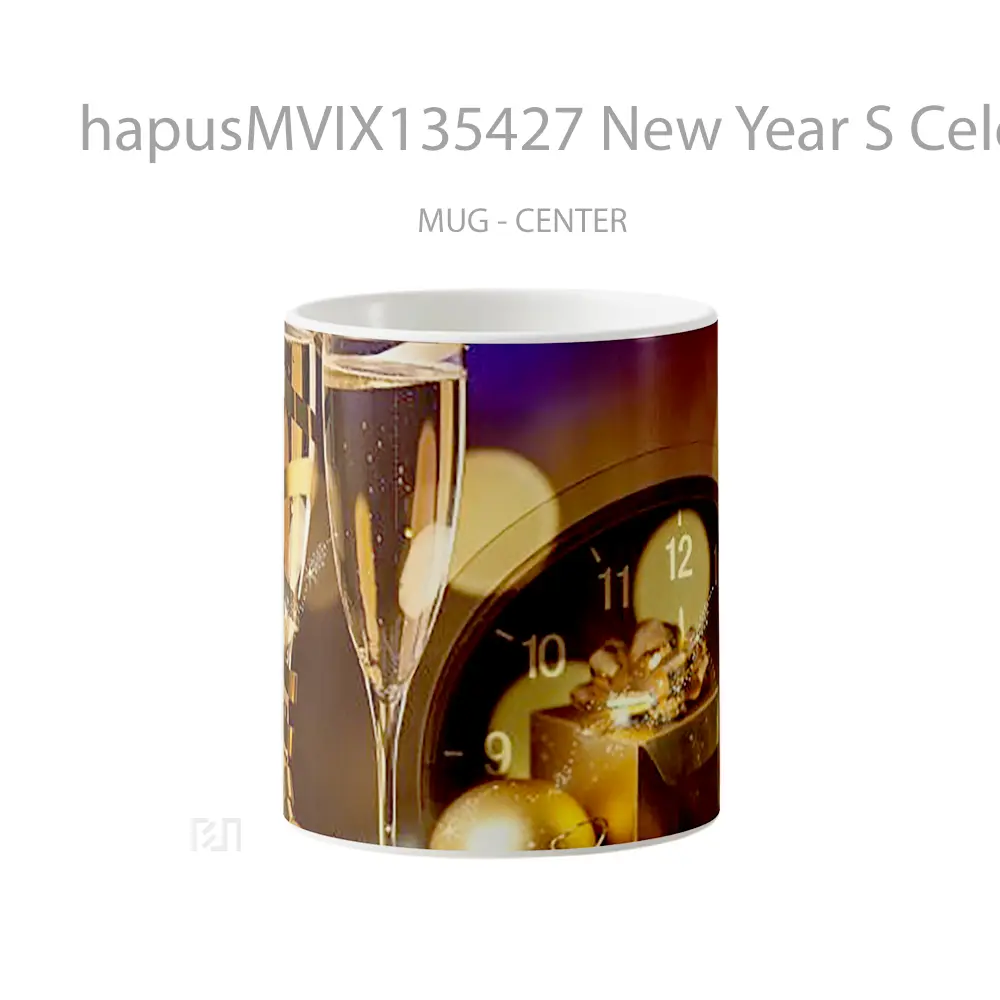 Mug New Year S Celebration Gelas Keramik Unik