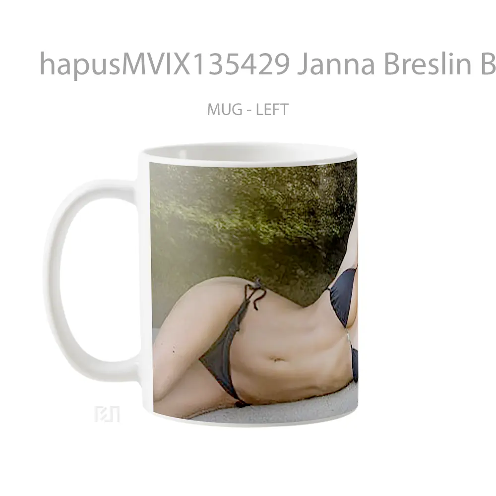 Mug Janna Breslin Bikini Gelas Keramik Unik - All-side / Desain