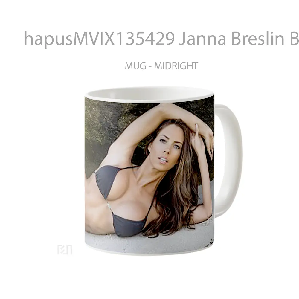 Mug Janna Breslin Bikini Gelas Keramik Unik - All-side / Desain
