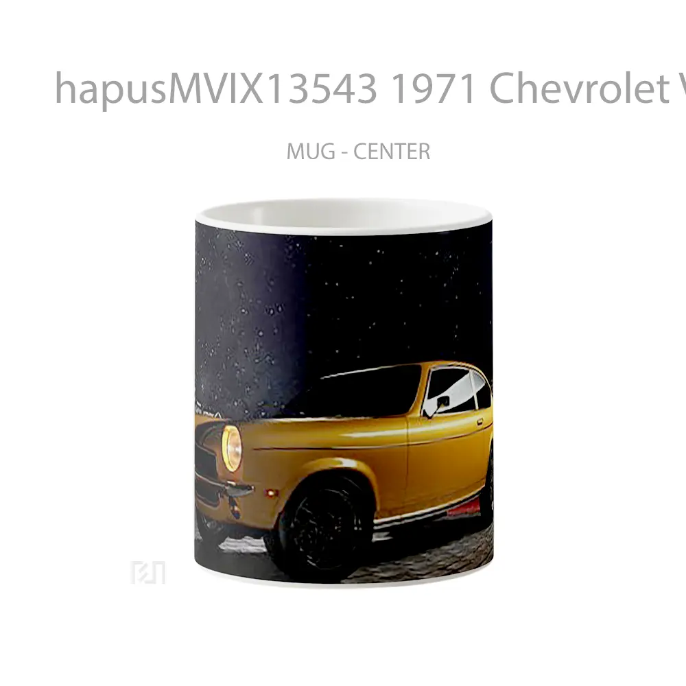 Mug 1971 Chevrolet Vega Hatchback Cangkir Mobil