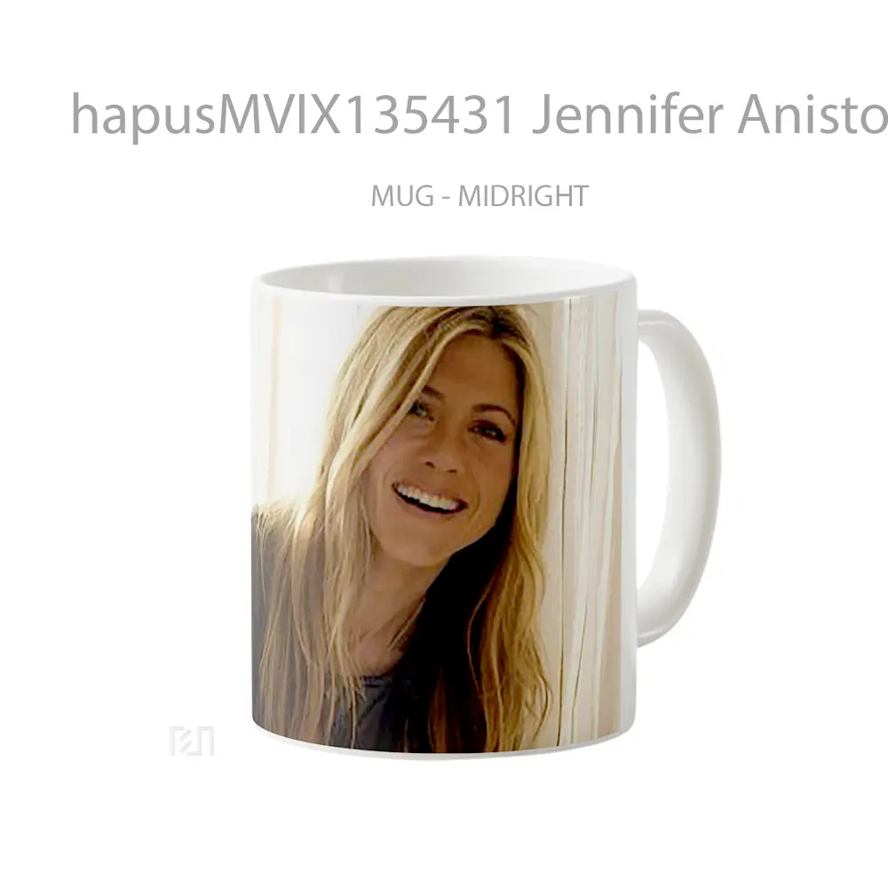 Mug Jennifer Aniston Gelas Keramik Unik - All-side / Desain