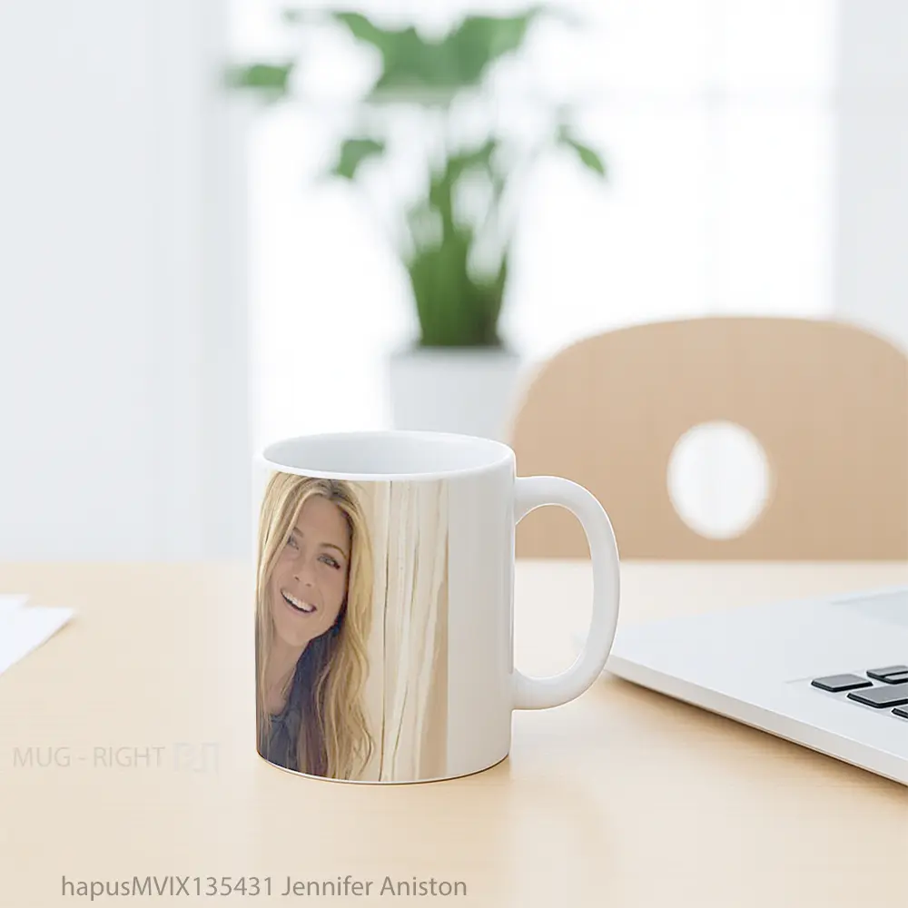 Mug Jennifer Aniston Gelas Keramik Unik - All-side / Desain