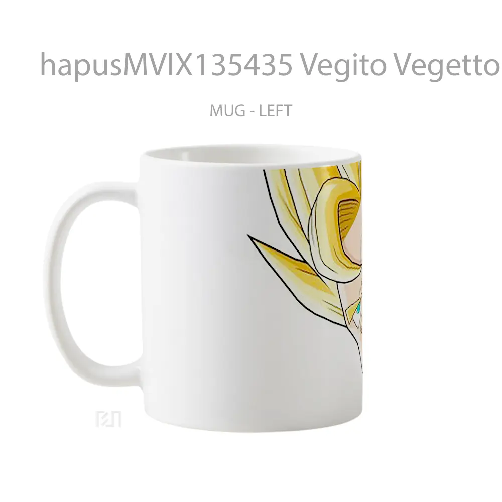 Mug Vegito Vegetto Dragon Ball Cangkir Anime - All-side / Desain