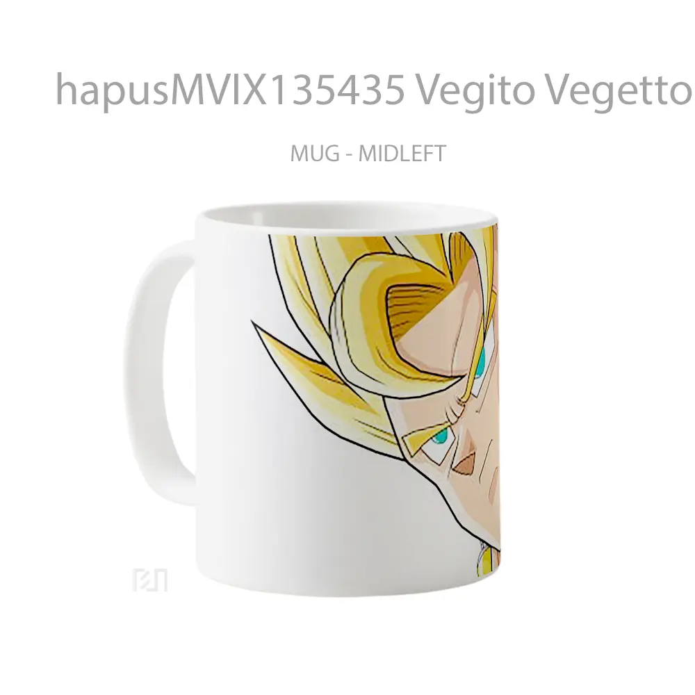 Mug Vegito Vegetto Dragon Ball Cangkir Anime - All-side / Desain
