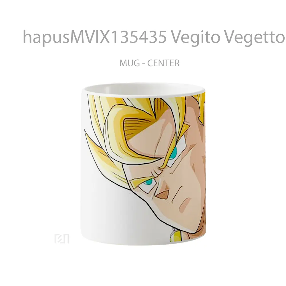 Mug Vegito Vegetto Dragon Ball Cangkir Anime