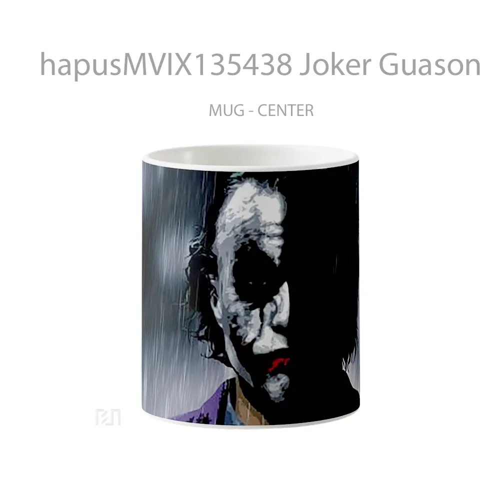 Mug Joker Guason Gelas Superhero