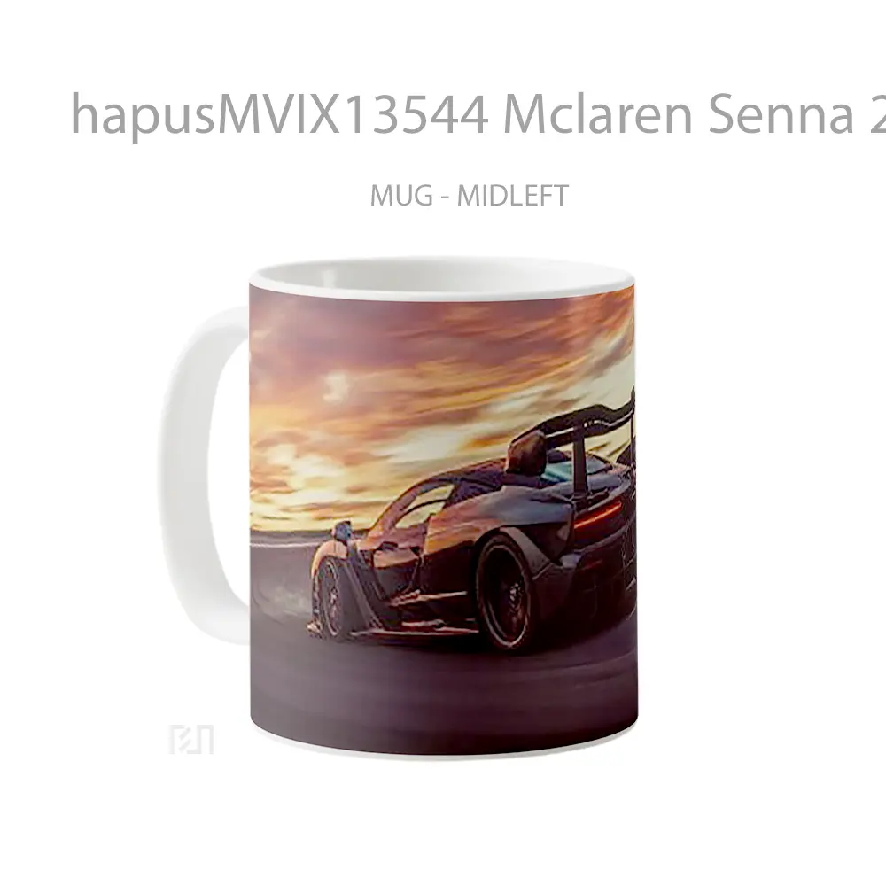 Mug Mclaren Senna 2022 Gelas Keramik Unik - All-side / Desain
